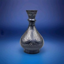 Antico vaso intarsiato bronzo