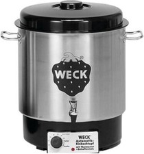 Weck WAT 24A Macchina per conserve 1800 Watt, con rubinetto, senza timer