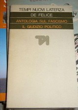 DE FELICE RENZO ANTOLOGIA SUL
