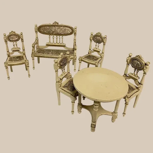 Antico set salotto - set, in