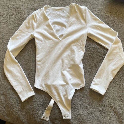 Body bianco abercrombie - body,