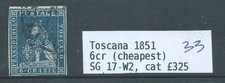 TOSCANA 1851 6cr CATTO USATO