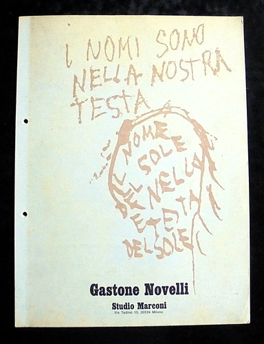 Nomi sono nella nostra testa - nostra,