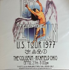 led zeppelin: us tour 1977 -