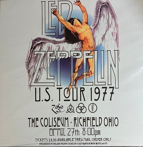 Led zeppelin tour 1977 - zeppelin:,