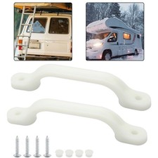 2PZ Per Camper Rimorchio Camper Maniglie Porta Plastica per Porte Bagno Facile I