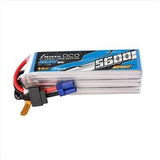 Gens Ace Sport G-Tech HV 5600mAh 80C 22.8V 6S batteria lipo EC5 per elicottero radiocomandato