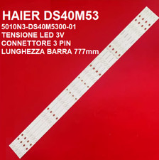 KIT BARRE STRISCE 10 LED TV HAIER DS40M53-DS01-V03-DSBJ-WG LK400D3HC34J