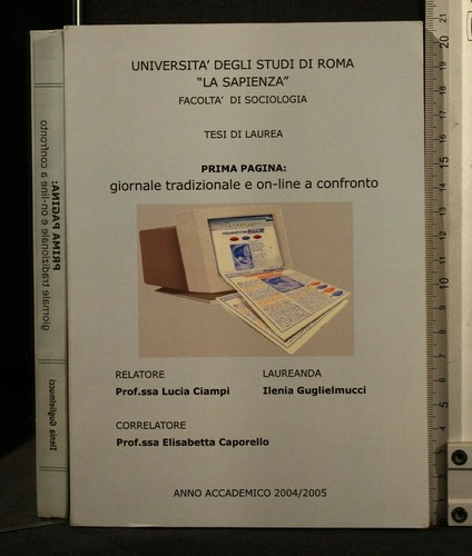 Prima pagina giornale - prima,