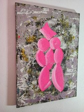 Quadro arte originale nudo pittura paesaggio contemporaneo pop art decorazione immagine #425