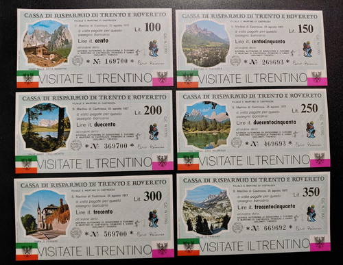 Miniassegni cassa risparmio - miniassegni, di