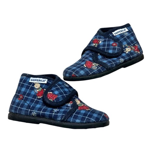Pantofola bimbo blu