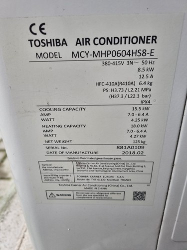 Condizionatore toshiba - condizionatore,