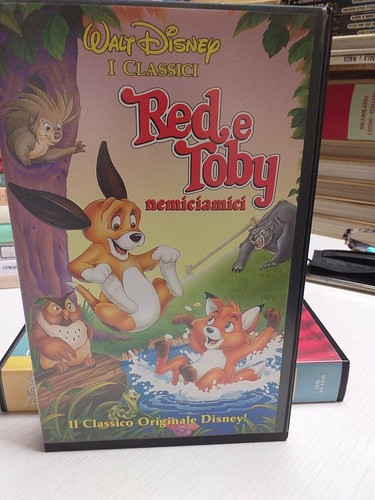 Vhs red toby nemici amici - vhs,