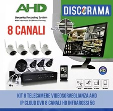Kit 8 AHD IP Cloud DVR 8
