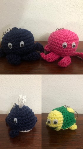 Amigurumi portachiavi