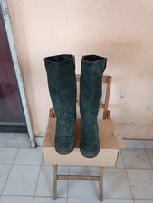 Stivali Boots Blanc Suede Casual Moda Streetwear Loungewear Tartan Fashion Pelle