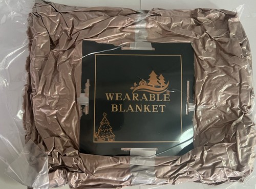 Coperta indossabile marrone