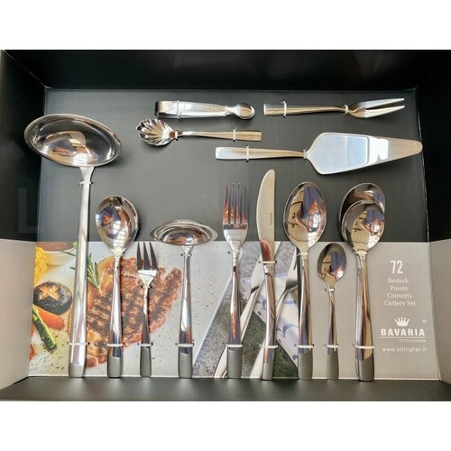Set posate acciaio inox - set,