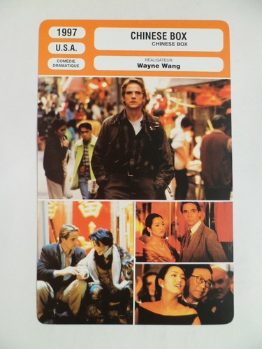 Carte fiche cinema 1997 - carte,