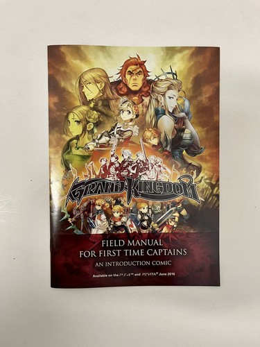 Grand kingdom field manual for - field,