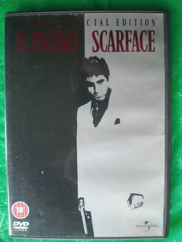 Scarface dvd pacino - scarface,