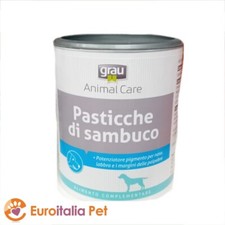 Integratore per Cane al Sambuco pigmentazione colore naso labbra palpebre Grau