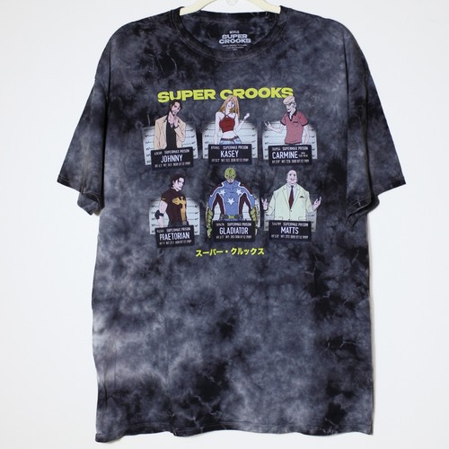 Shirt super crooks anime - super,