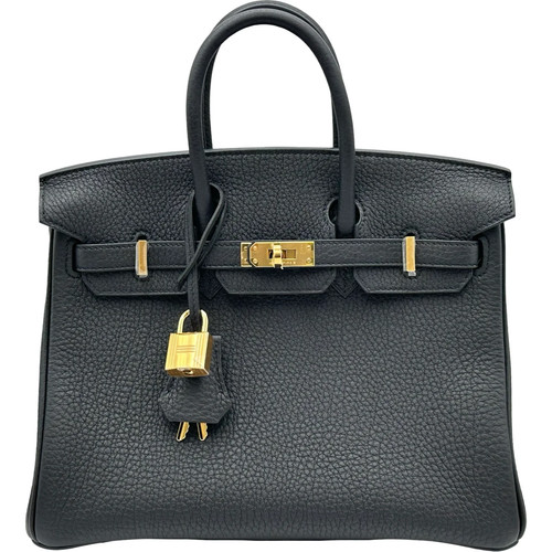Hermes birkin black handbag - black,
