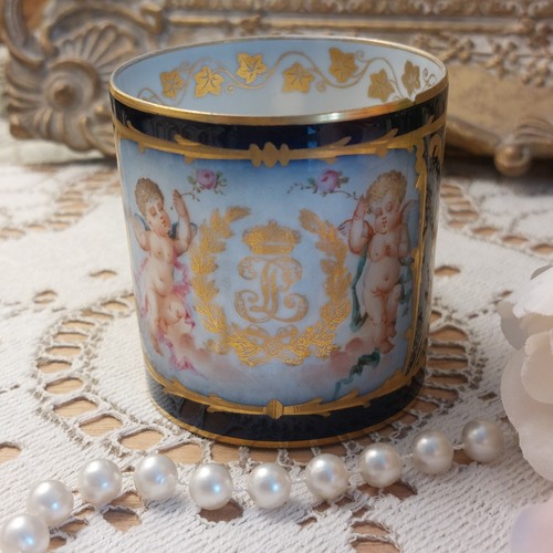 Tazza antica porcellana louis - tazza,