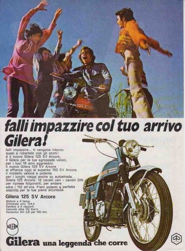 Advertising pubblicità moto - advertising,