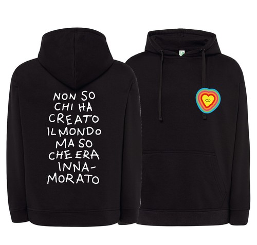 Felpa alfa mondo innamorato - alfa,