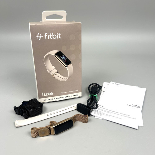 Fitbit luxe fb422glwt lunar - fitbit,