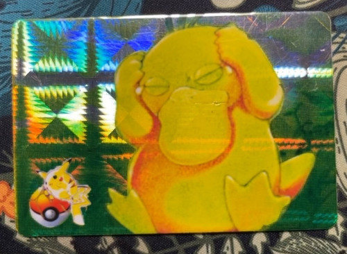 Dmg psyduck square holo raro - psyduck,