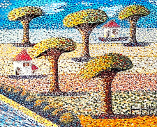 tableau peinture acrylique sur