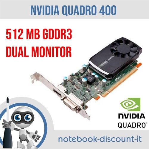 Scheda video nvidia quadro 400 - video,