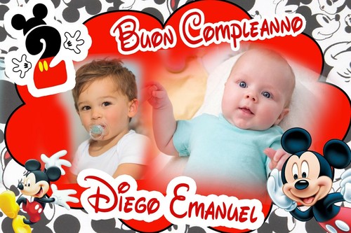 Striscione banner topolino - banner,