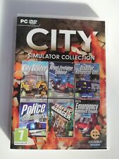 PC DVD ROM / CITY SIMULATOR COLLECTION VIDEOGAME per pc excalibur simulator