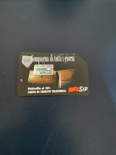 Scheda telefonica compagna - scheda,