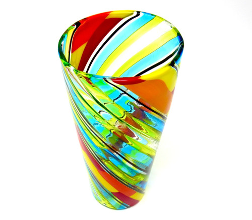 Raro vaso spirale pezzato - raro,