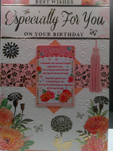 Cartolina compleanno aperta - cartolina,