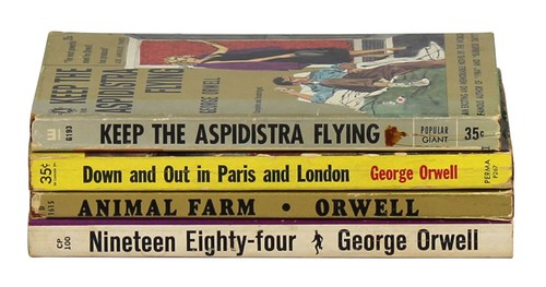 Lot vintage george - lot, orwell