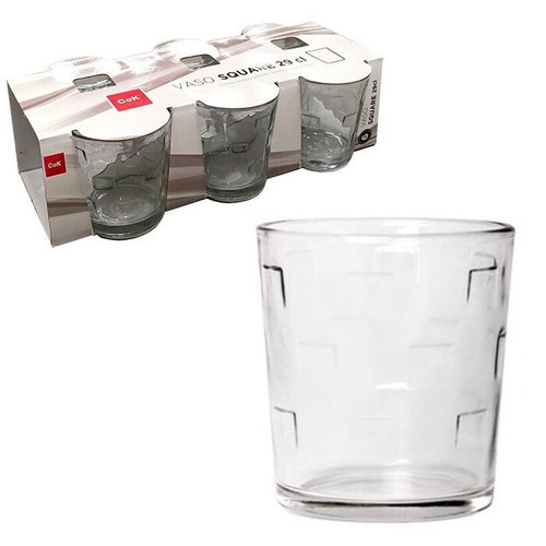Set bicchieri vetro acqua - set, 6