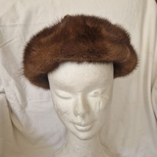 Basco cappello donna visone pellicceria