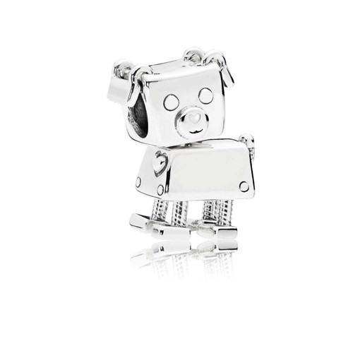 Ciondolo pandora bobby bot - bobby,