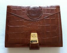 AGENDA PIQUADRO ORGANIZER NIKOLAI BLOC NOTES PELLE MARRONE NUOVA VINTAGE ANNI 90