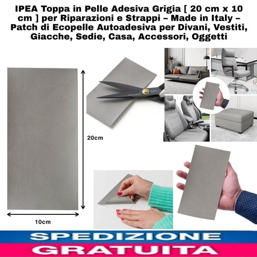 Toppa pelle adesiva - in,