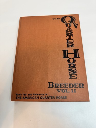 Quarter horse breeder vol - horse,