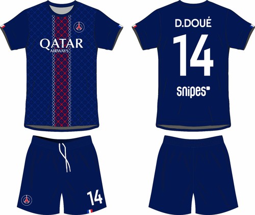 Completo calcio parigi - completo, nome