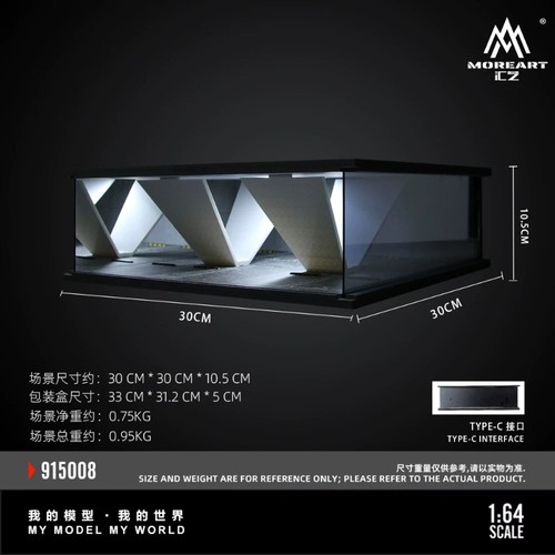 Moreart led kit diorama - 1:64,